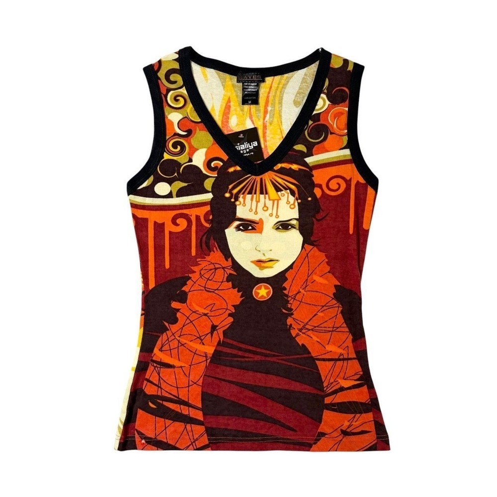 deadstock Hayes rare face graphic tank top